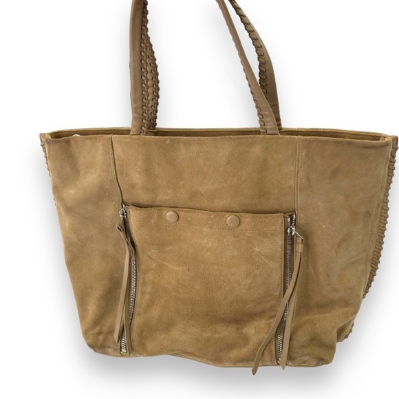 All Saints Suede Tote - Picture 3 of 5